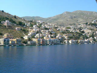 Obraz premium Symi Island, Greece