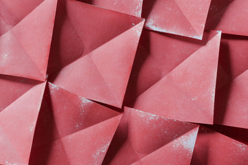 Geometric shapes of paper