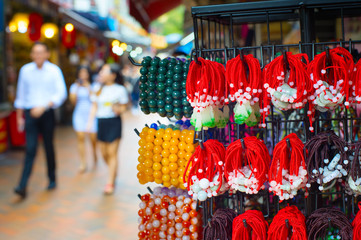 Chinatown tourist souvenir market, Singapore