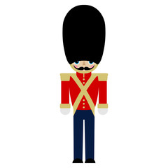 Bearskin soldier