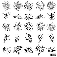 Fireworks icon set.