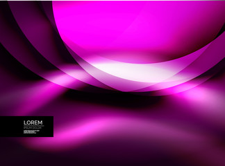 Shiny vector silk wave abstract background