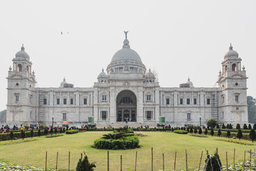 Obraz premium VIctoria Memorial Hall in Kolkata, India