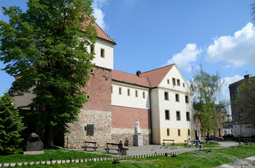 Fototapeta na wymiar Castle in Gliwice, Poland