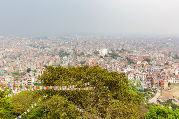 Cityscape of Kathmandu