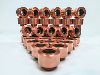 copper material metal raw machinr product set 