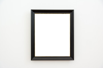 Blank Art Museum Isolated Painting Frame Decoration Indoors Wall White Template