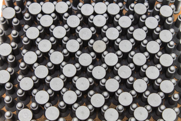 Stainless steel metal pin product machine