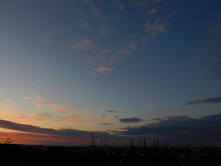 Obraz premium Sunset in Gdansk