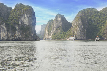 Obraz premium Halong Bay Vietnam.