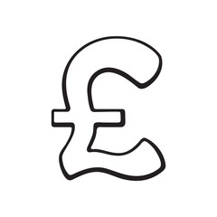Doodle of pound sign