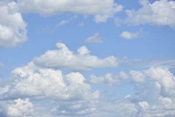 Clouds in the sky