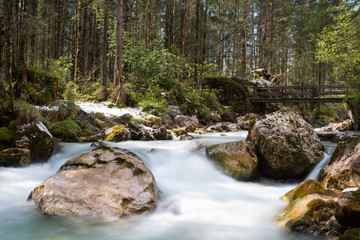 Small river in the Zauberwald - Long exposure version