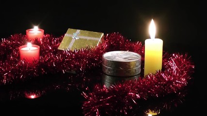 Candles and Gift Box