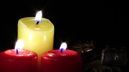 Candles and Gift Box