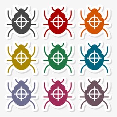 Fototapeta premium Bug icon