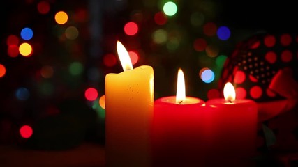 Candles and Gift Box