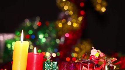 Candles and Gift Box