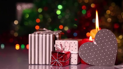 Candles and Gift Box