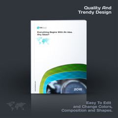 Abstract annual report, business vector template. Brochure design, cover modern layout, flyer in A4 with colourful soft, pebble shapes for nature, ecology, finance with light background.