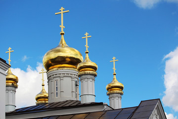 Fototapeta na wymiar The Church of Prophet Iliya, Nizhny Novgorod 