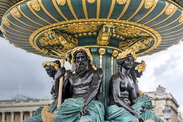 Fototapeta na wymiar Place de la Concorde - Paris, France