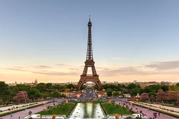 Foto op Canvas Eiffeltoren - Parijs, Frankrijk © demerzel21
