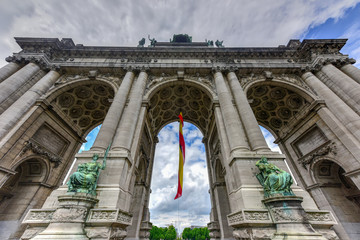 Cinquantenaire Park in Brussels