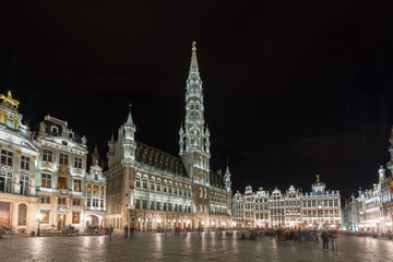 Obraz premium Grand Place - Brussels, Belgium