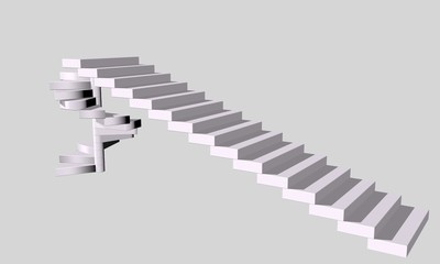 Fototapeta premium Escalier, marches