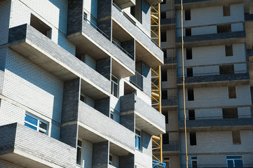 Construction of multi-storey residential building