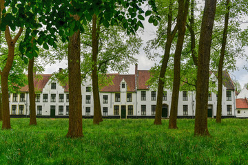 Princely Beguinage Ten Wijngaerde Bruges Belgium