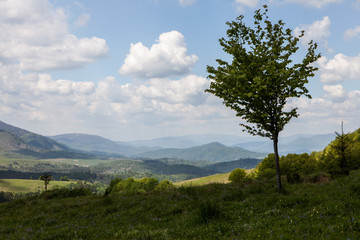 Mountain landscape, beauty of nature