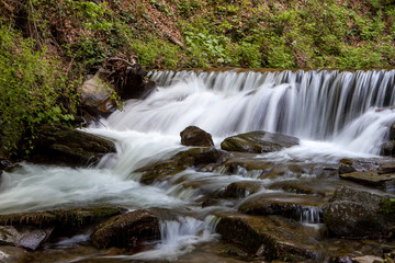 Obraz premium Waterfall in mountains