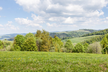Mountain landscape, beauty of nature
