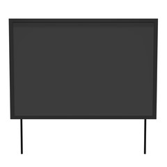 sales point stand 3d illustration