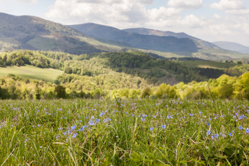 Mountain landscape, beauty of nature