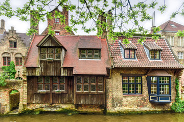 Canals of Bruges, Belgium