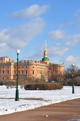 Obraz premium The Mikhailovsky Castle.
