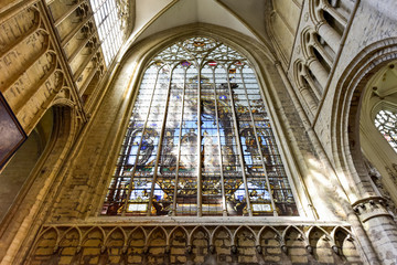 St. Gudula Cathedral, Brussels, Belgium