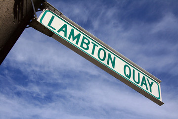 Lambton Quay, Wellington, New Zealand
