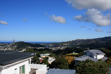 Naklejka premium Mt Victoria, Wellington, New Zealand