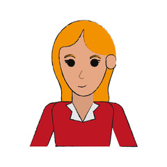 happy woman dressed in professional outfit icon image