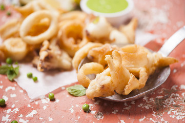 fried squid
