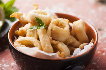 fried squid