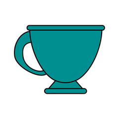 cup or mug icon image vector illustration design 