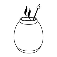 tea beverage icon image vector illustration design 