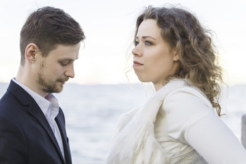 Between a guy and a girl there are disagreements