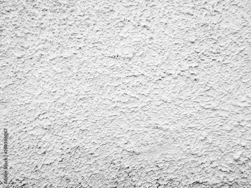 Sticker texture and background of white concrete wall.