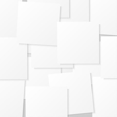 Sticks note paper on white background